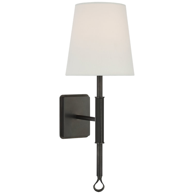 Griffin 1 - Light Wallchiere, Bronze/Chocolate Leather