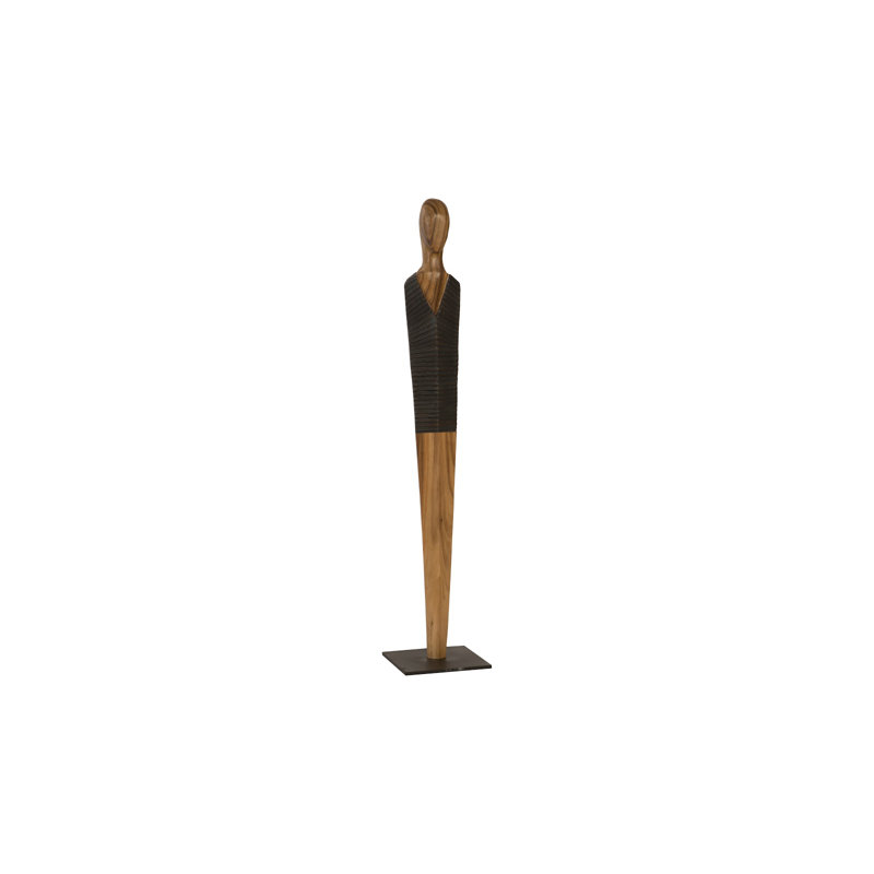 Vested Male Statue, 62" H x 12" W x 12" D