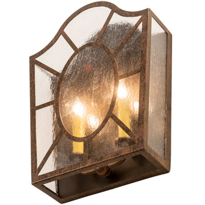 Austin Steel Flush Mounted Sconce