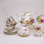 Service à thé en porcelaine Shabby Rose 11 pièces Grace Tea Ware