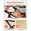 Table basse en rotin Table basse en rotin en forme de Z à 1 niveau pour le salon