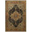 Tapis décoratif noir à motif traditionnel noir-266806059