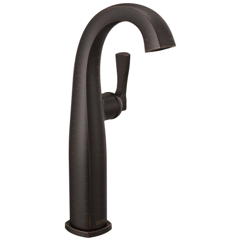 Single Handle Vessel Bathroom Faucet, Venetian Bronze