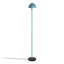 Lampe sur pied de style scandinave, couleur unie bleue, 20 x 20 x 55,1 pouces | Corps en métal durable, plaque de base de 7,9 pouces, douille E14 (40 W maximum) | Éclairage moderne pour le salon, la chambre à coucher et les espaces de bureau-1033956516-1033956514