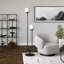 Lampe sur pied 68 po Dufren-1358292701