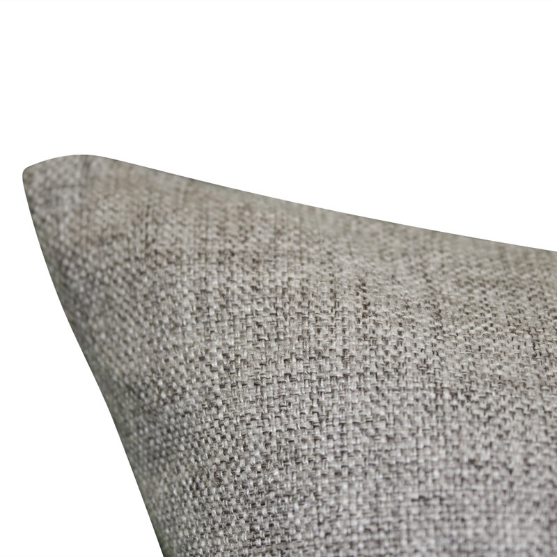 Coussin décoratif , Bleu / Gris