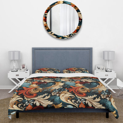 Ensemble de housse de couette à motif cachemire
