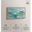 "Azure Tide IV", impression murale sur toile par Art Remedy, cadre doré, 45 x 30-1754860477-1754860480