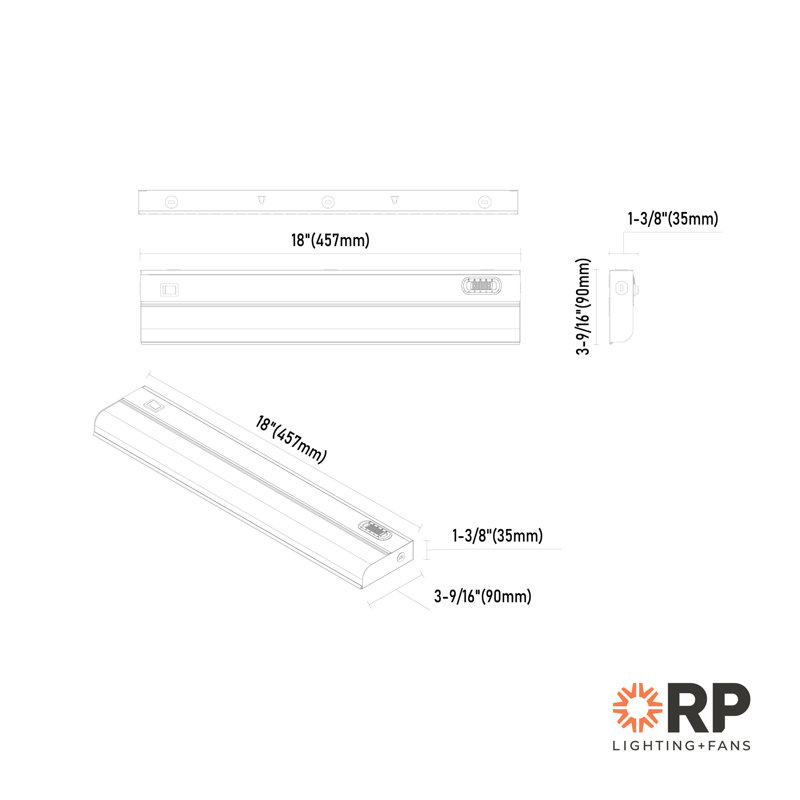 18" LED Undercabinet Light