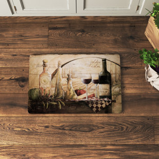 Wayfair  Wine & Food Kitchen Mats You'll Love in 2024