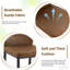 Ensemble de table de salle à manger en pierre frittée extensible de 55 à 79 po avec chaises rembourrées en similicuir 4-8-24578644-24578647