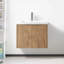 Armoire de salle de bain avec lavabo, portes à fermeture en douceur, fixation flottante, 24 po pour petite salle de bain, 24X18-00624 IMO (KD-Packing)