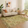 Premium Machine Washable Lucchesi AMF1732 Global Rug