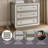 Fonzo Wood 3-Drawer Mirrored Accent Chest
