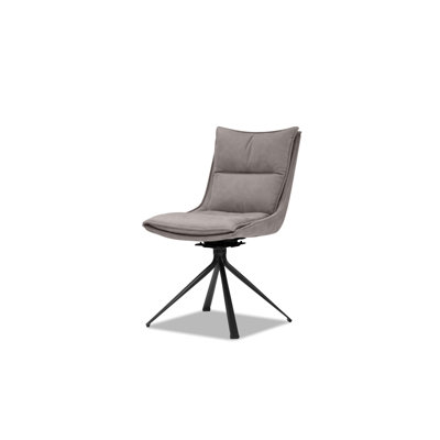 19.5'' H Tufted Upholstered Metal Side Chair