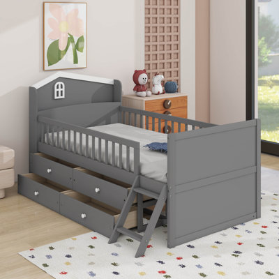 Twin Bed Frame With Storage Drawers