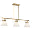 Lustre linéaire à 3 lumières Omoro-1712396617