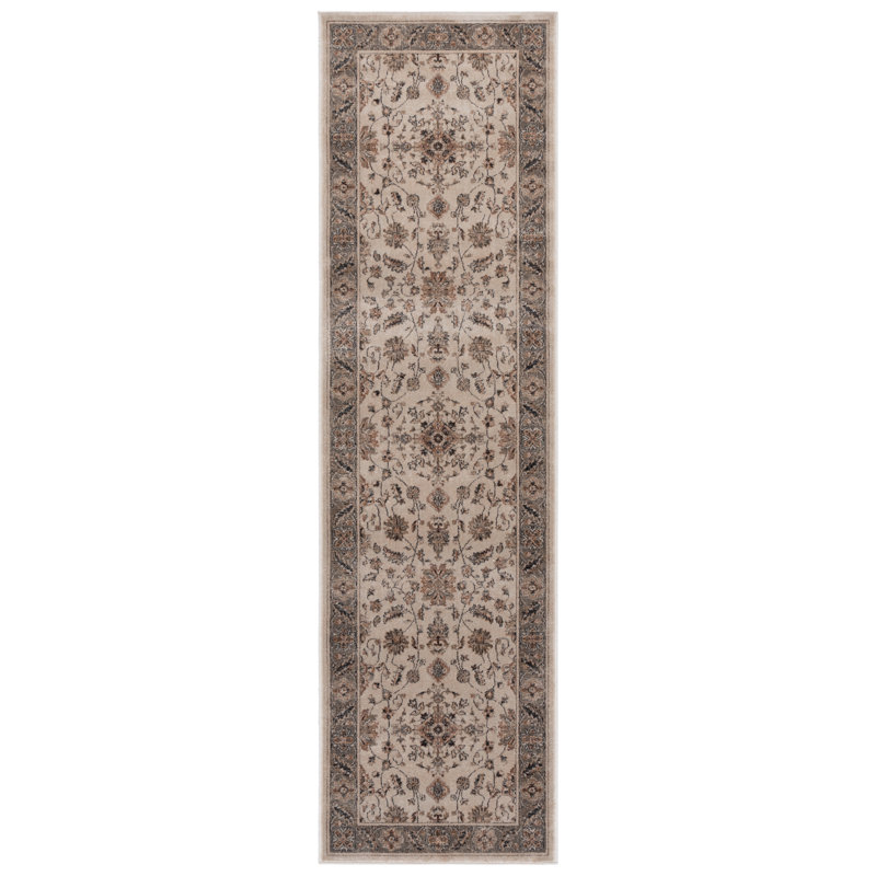 Tapis ivoire Lyniya, Tapis de couloir 2 pi 2 po x 8 pi