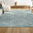 Kelliann Moroccan Geometric Turquoise/Cream Rug-1161536982