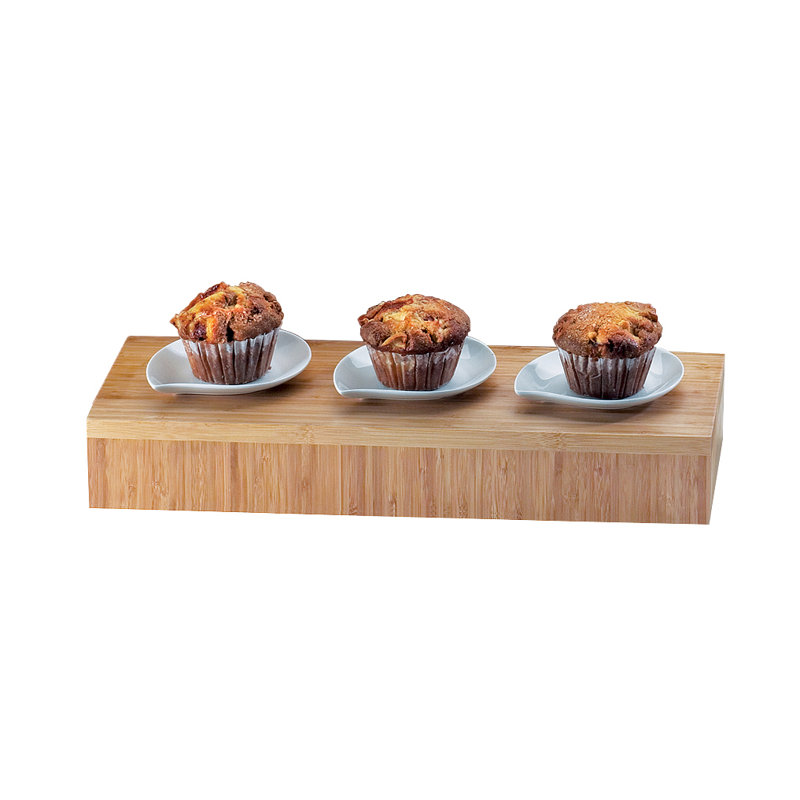 Dispenser Step Riser, Bamboo