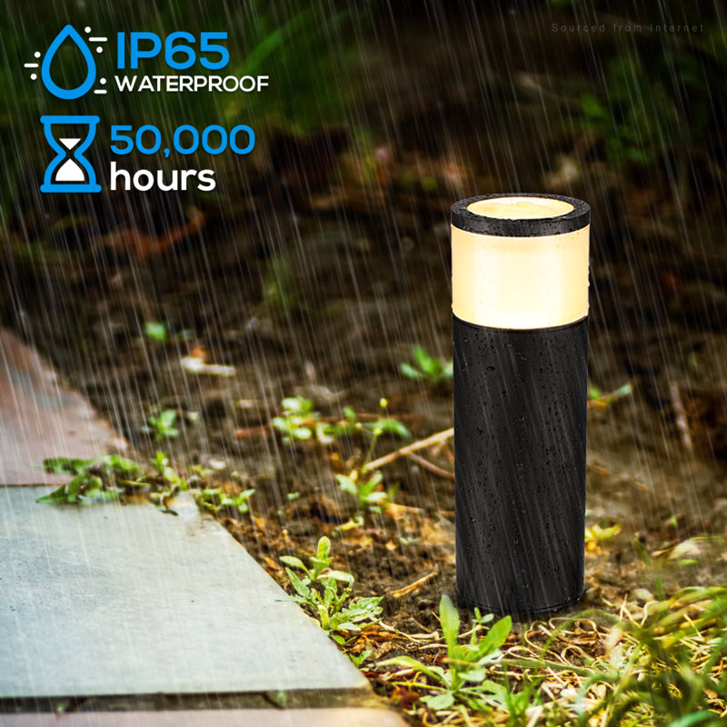 Stille 12V LED Low Voltage Pathway Lights, 5W LED Path Lighting, IP65 Waterproof, Aluminum Housing, 3000K Warm White