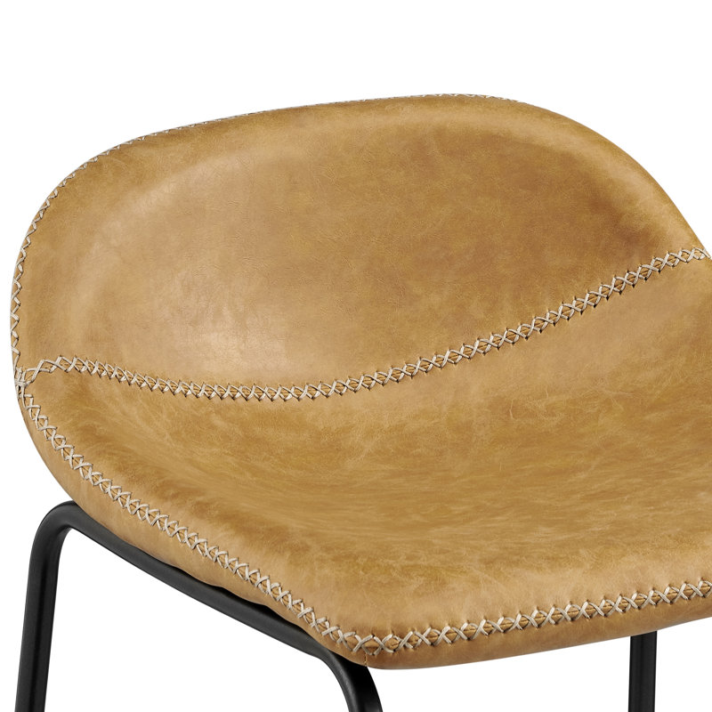 Upholstered Counter Stool, Vintage Cedar