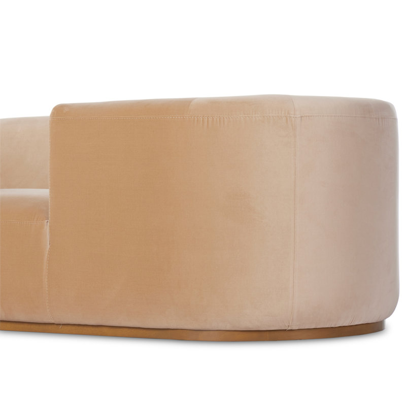 Deandra Chaise Lounge, Brown