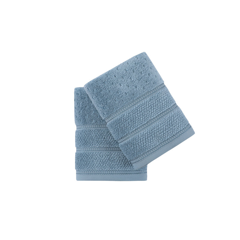 Premium Hand Towel Set, Petrol Blue, 19.7 x 35.4 inches | 100% Microcotton, 17.6 oz/sq yd | Machine Washable at 104°F | Soft, Absorbent, and Quick-Drying, Perfect for Bathroom Luxury and Spa Experience