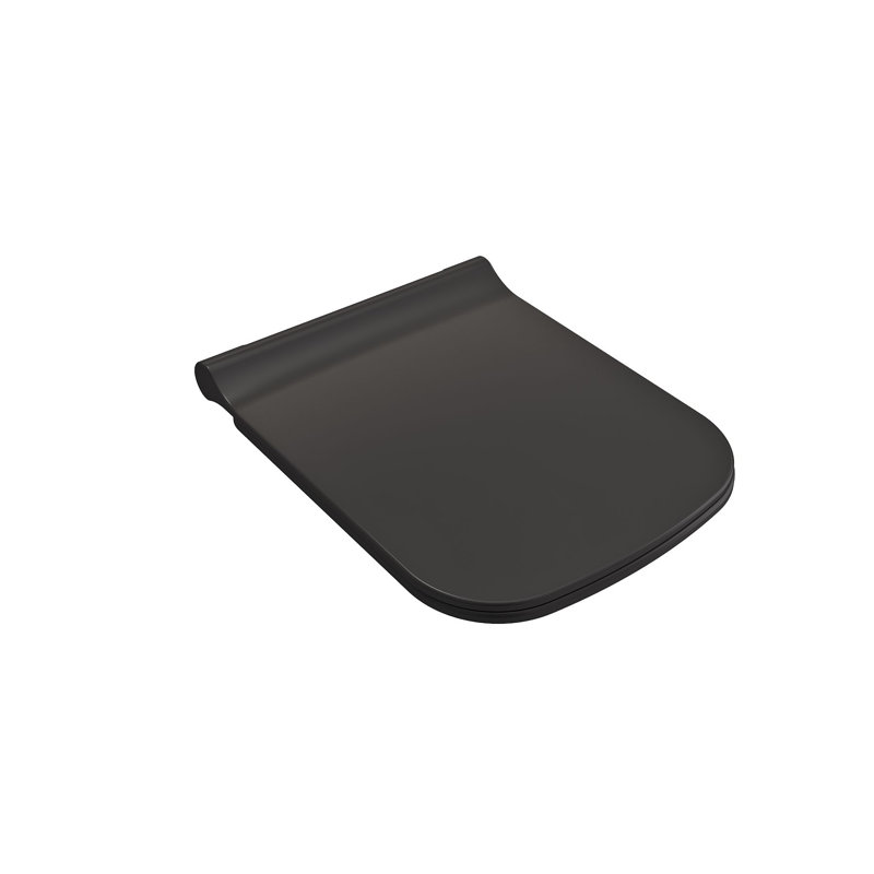Firenze Soft-Close Toilet Seat, Matte Black