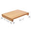 Beechwood Cutting Board for Ikon & Vintera Farmhouse Sinks