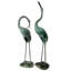 Crane Bronze Garden Statue