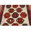 Tapis kilim ivoire à teinture végétale 4 x 7