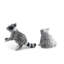 Woodland Creatures Salt And Pepper Shaker Set