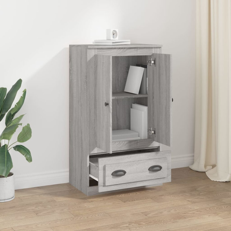 Aanyah 60 cm W Highboard, Grey Sonoma