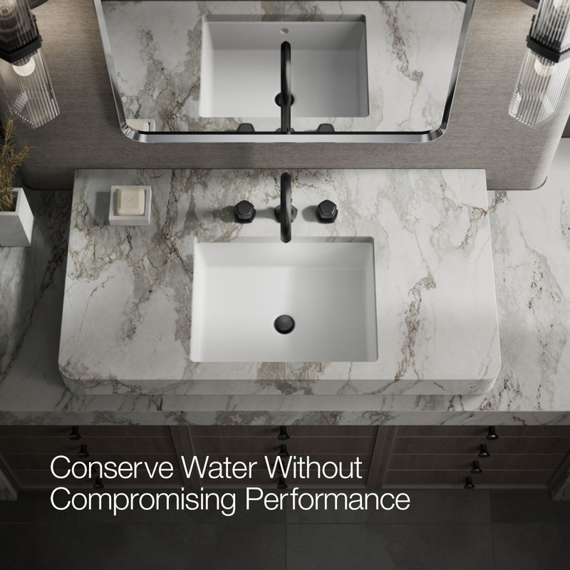 Occasion 16" W x 1.31" H Bathroom Sink Handle, Matte Black