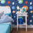 Villard Space Children Removable Peel and Stick Wallpaper Panel-1145179072