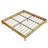Rael Solid Wood Bed Frame with No Headboard-405366231-405366230