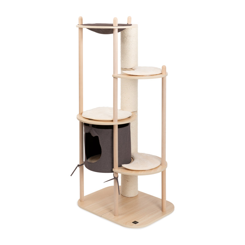Cabane dans les arbres Catit Vesper, grand, 64.1" H x 28.3" W x 22.6" D