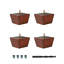 Paquet de 4 pieds carrés-95998073