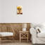 Plaque murale fleurs en bottes de campagne robuste, design par Heidi Kuntz-935197992