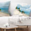 Coussin lombaire seascape magnifique ivoire en indonésie
