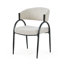 Chaises de salle à manger rembourrées Marvin-70596232