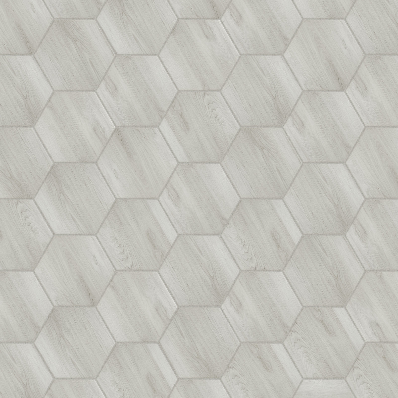 Natura 14" x 16" Porcelain Wood Look Tile, White