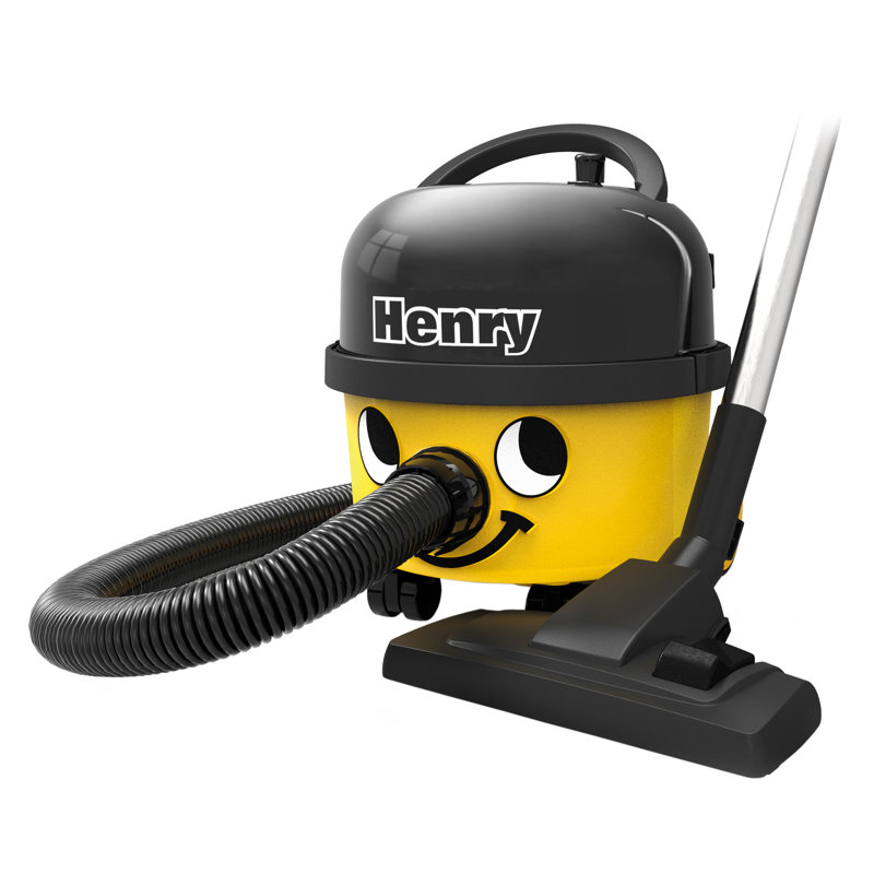 Henry Compact Cylinder Vacuum Cleaner, Yellow