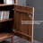European style all solid wood bookcase
