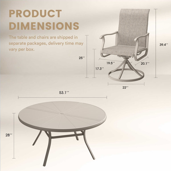 Dimensions du produit
