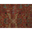 Farahan Hand Knotted Wool Oriental Area Rug in Red/Navy/Ivory