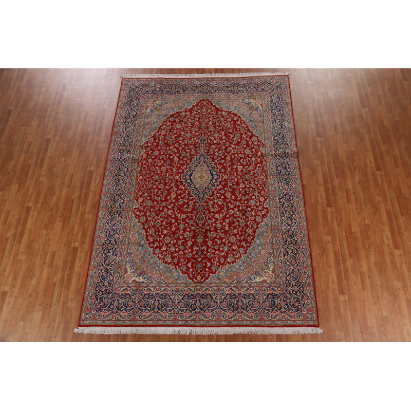 Tapis persan à motif floral Kerman
