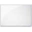 Élégante table d'appoint en métal chromé blanc brillant avec rangement, pour les salons et les chambres modernes.-1112799827-1112799826