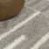 Colline Berber Stripe Shag Gray/Ivory Rug
